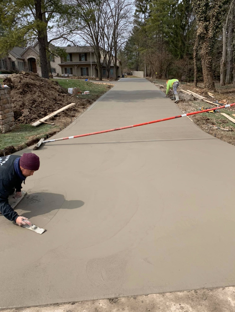 Residential driveway — Capital City Concrete