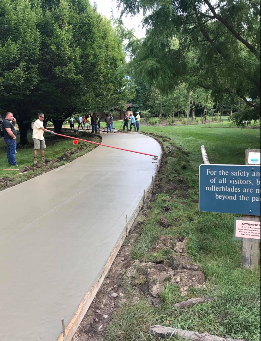 Foundation excavation — Capital City Concrete